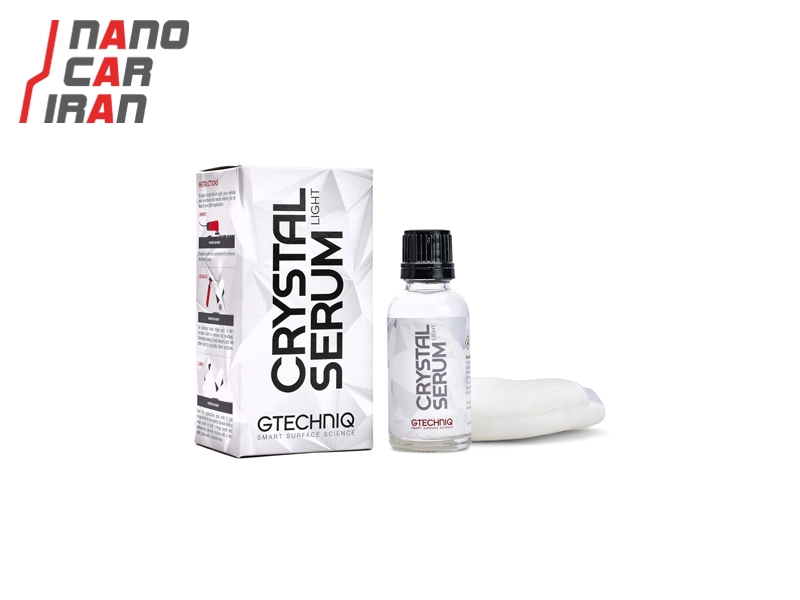نانوسرامیک بدنه خودرو جی تکنیک کریستال سرم لایت Gtechniq Crystal Serum Light Ceramic Coating